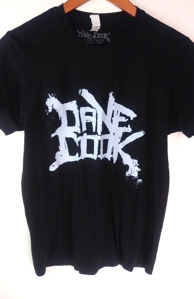 Dane Cook Comedy Tour Black White Tee M